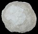 Keokuk Geode with Calcite Crystals - Missouri #62259-1